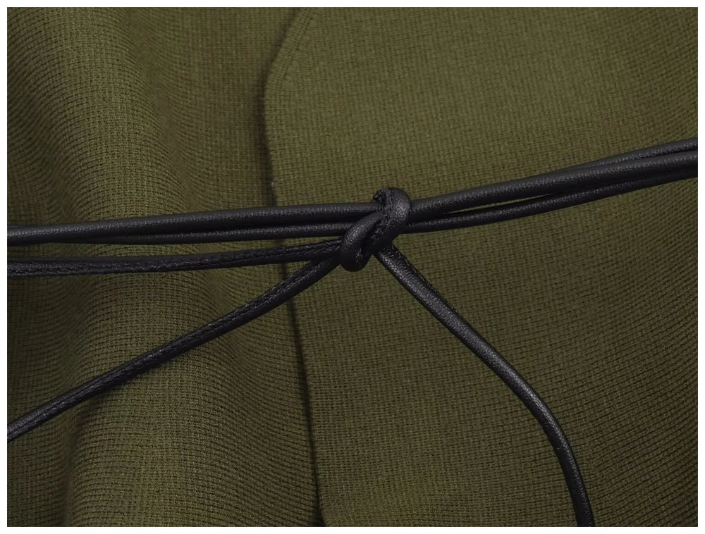 Aveline Tie-Waist Knit Cardigan