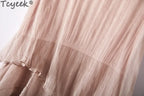 Aurelia Mulberry Silk Midi Dress