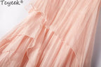Aurelia Mulberry Silk Midi Dress