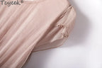 Aurelia Mulberry Silk Midi Dress